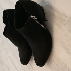 Black ankle booty